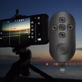 thumbnail image 1 of Rechargeable Smartphones Camera Shutter Remote Control Photos and Selfies Media Black, 1 of 10