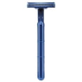 thumbnail image 3 of Procter & Gamble PGC11004CT GoodNews Regular Disposable Razor With 2 Blades, Navy Blue - Pack of 10, 3 of 4