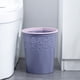 thumbnail image 3 of Kearding Household bathroom, living room, Nordic uncovered pressure out garbage ring classification bin, hollowed garbage Suministros de limpieza para el hogar rojo naranja Bote de basura pequeño, 3 of 6