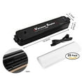 thumbnail image 3 of Food Saver Vacuum Sealer, Vacuum Sealer Machine, Multifunction Automatic Vacuum Sealer for Food Preservation, Led Indicator Lights with 25pcs Sealing Bags, 3 of 7