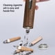 thumbnail image 4 of Cenicero portátil para coche con tapa - Aluminio y nogal, 3 boquillas para todos los cigarrillos, cenicero cortaviento e impermeable, fácil de limpiar para viajar, 4 of 9