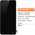 thumbnail image 2 of for OnePlus 7 Screen Replacement for OnePlus 7 LCD Display GM1901, GM1900, GM1905, GM1903 Touch Screen Digitizer Assembly Repair Part(No Fingerprint), 2 of 7