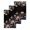 Black, variant on Pink Spring Floral Kitchen Dish Towels for Drying Dishes Set of 4, Elegant Flowers Farmhouse Botanical Wooden Waffle Weave Microfiber Hand Tea Bathroom Towels Quick Dry & Absorbent Towel 15.7x23.6