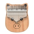 thumbnail image 1 of Amdohai Piano Kalimba Portable à 17 Touches en Pin avec Sac de Transport pour Accordage, 1 of 7