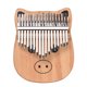 thumbnail image 1 of Piano portátil de 17 pulgadas, de madera de pino, con bolsa de transporte y martillo de afinación., 1 of 7