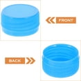 thumbnail image 2 of 100pcs Reusable Plastic Bottle Caps Bottle Lids Plastic Bottles Lids Water Bottle Caps for Crafts, 2 of 6