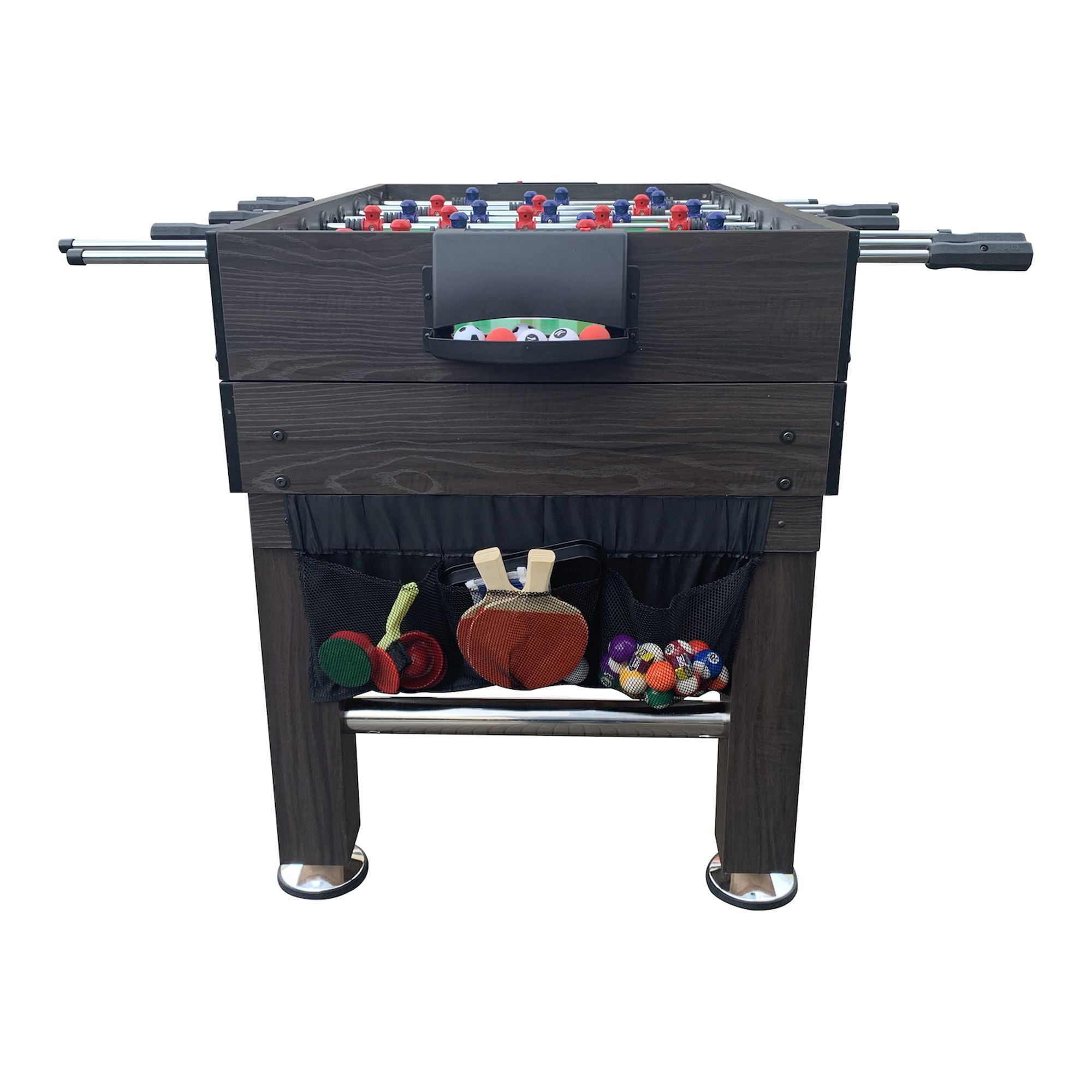 KICK Tetrad 55" 4-in-1 Multi Game Table (Brown)