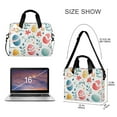 thumbnail image 3 of FORMRS 16" Laptop Sleeve Bag Carrying Case with Handle Travel Shoulder Briefcase, Cute Easter Eggs, 3 of 8