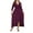 Hot Pink, variant on Efsteb Fall Fashion 2025 Plus Size Spring Dresses for Women V Neck Solid Color Formal Dress Long Sleeve Slit Cocktail Dresses (Army Green,XL)