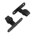 thumbnail image 2 of Juego de rodillos para puertas corredizas de granero, color negro, accesorios para rieles elevadores de puertas de granero, para gabinetes, 2 of 14