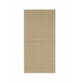 thumbnail image 3 of Triton Products® (2) 24 In. W x 24 In. H x 9/16 In. D White Epoxy, 18 Gauge Steel Square Hole Pegboards with 46 pc LocHook Assortment, 3 of 4