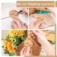 thumbnail image 2 of CHUANK 100pcs Round Gift Tags  Kraft Paper Gift Tags With String Blank Hang Tags For Gifts Wrapping Craft Project Wedding Favors, 2 of 7