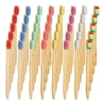 thumbnail image 1 of 40 Pcs Soft Bristles Bamboo Toothbrush, Biodegradable Natural Bamboo Charcoal Toothbrushes, Eco Friendly Color Bristle Wood Tooth Brushes, 1 of 5