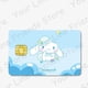 thumbnail image 1 of Cinta adhesiva Kawaii Sanrios Cinnamoroll Poker, película adhesiva de piel para tarjetas de crédito, pegatinas impermeables, Chip grande y pequeño, accesorios para tarjetas de débito, 1 of 4