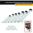 thumbnail image 2 of TITAN 7-PC RATCHETING METRIC COMBINATION W, 2 of 4