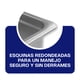 thumbnail image 5 of Inserto de acero inoxidable, tamaño cuarto (26.5 x 16.2 cm), altura 2 y media pulgadas. INAC-2.5 Rhino Caledonia INAC-2.5, 5 of 6