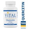 Vital Nutrients - Quercetin - Respiratory and Sinus Support - 100 Vegetarian Capsules per Bottle - 250 mg