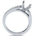thumbnail image 2 of Pompeii 1/4ct Diamond Channel Set Mount Ring 14K White Gold (G/H,I1), 2 of 2