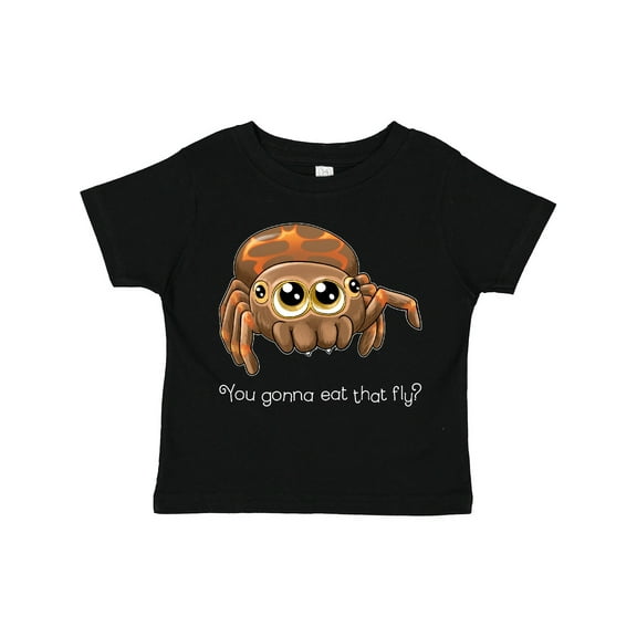 Inktastic Cute and Hungry Spider Boys or Girls Toddler T-Shirt