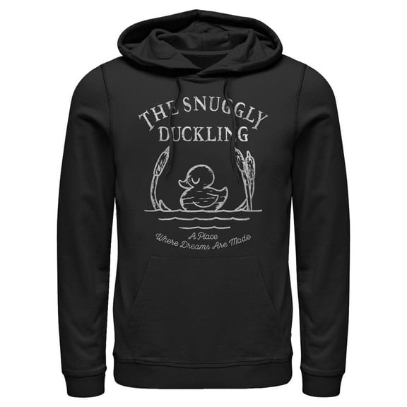 Men's Tangled Snuggly Duckling Motto Pull Over Hoodie