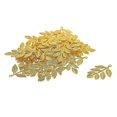 thumbnail image 3 of Lote de 30 Piezas de Ramas de Hojas de Filigrana Grandes Yuxing Color Dorado, 3 of 4