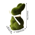 thumbnail image 2 of Plyzle Easter Plush Fuzzy Bunny Stuffed Animal Soft Toy for Kids Decorations, 2 of 4
