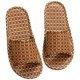 thumbnail image 4 of 1 par de pantuflas nórdicas tejidas de ratán y hierba para el hogar, para hombres y mujeres., 4 of 7