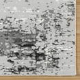 thumbnail image 5 of Gertmenian Braga Tiaga Modern Abstract Glam Grey Plush Polypropylene Indoor Area Rug, 5FTx8FT, 5 of 5