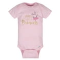thumbnail image 2 of Gerber Baby Girl Short Sleeve Onesies Bodysuits, 4-Pack, 2 of 6