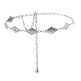 thumbnail image 4 of Cadena de cintura para el vientre Cadena de cintura de metal de múltiples capas Cadena de playa para mujeres y niñas Estilo E Yuyangstore Cinturón de cadena de cintura, 4 of 8