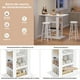 thumbnail image 3 of Mesa de Comedor con Estantes de Almacenamiento, Ahorro de Espacio para Cocinas, Comedores o Oficina Nomi, 3 of 12