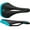 Black/Turquoise, variant on SDG Allure V2 Saddle, Lux-Alloy Rails, Black/Turq