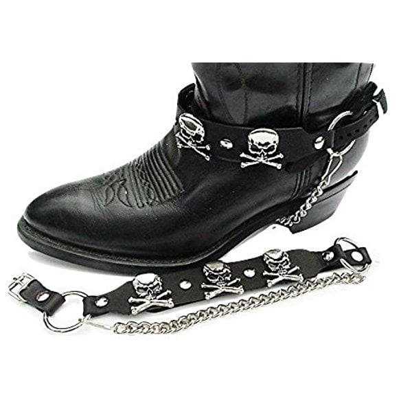 chain biker boots