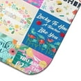 thumbnail image 5 of Pioneer Flower Floral Print Pattern Dish Drying Mat for Kitchen 1 Pack, Ultra Absorbent Microfiber Dishes Drainer Mats,16"x18", 5 of 6