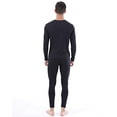 thumbnail image 3 of LANBAOSI Men Thermal Underwear Set Winter Top & Bottom Ultra Soft Male Long John Set Size 3X-Large, 3 of 5