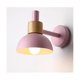 thumbnail image 2 of Lámpara de pasillo para porche de sala de estar, lámpara de noche de dormitorio moderna minimalista nórdica, lámpara de pared Macaron (rosa) Rosa, 2 of 5