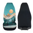 thumbnail image 3 of Uorisanigo Front Car Seat Cover - Pertty Scenery 2-Pack Bucket Auto Front Seat Protectors Universal for SUVs, Trucks, Cars, Breathable & Stylish Car Accessories Cushions, 3 of 7