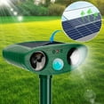 thumbnail image 6 of KingFurt 2 Pack Solar Animal Repeller,Ultrasonic Animal Repellent Outdoor with Motion Sensor Flashing Light Waterproof Animal Deterrent, 6 of 12