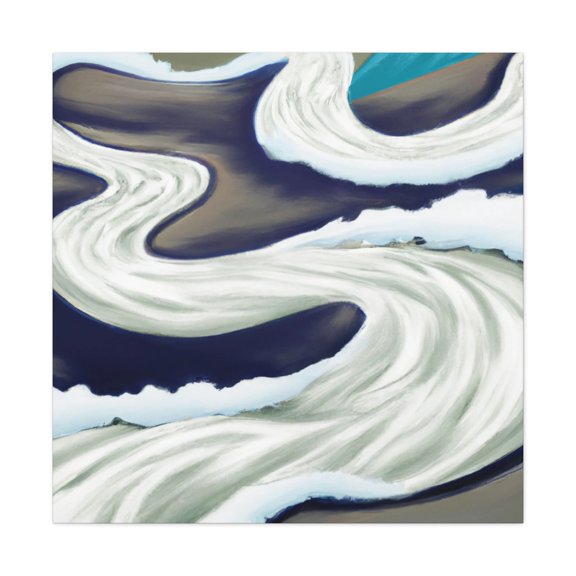 River's Reflections Sunrise - Canvas