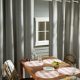 thumbnail image 4 of TOWN & COUNTRY BASICS Cabana Stripe Indoor Outdoor Placemats 4-Pack Set, Reversible and Easy Clean, Red/White, 15" Round, 4 of 13