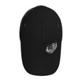 thumbnail image 4 of XMXT Baseball Cap, Game Repeat Cool Blue Print Sun Hats for Men, One Size Black, 4 of 9