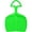 Green, variant on Green Shovel Snow Sled with Handle for Kids - 0.6 x 14.3 x 21 in.