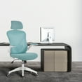 thumbnail image 2 of Porthos Home Raif Office Chair, Mesh Back, Central Tilt, Flip-up Armrests, 2 of 7