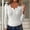 C-White689, variant on JIAYUE Sweaters for Women Button Down V Neck Long Sleeve Knit Pullover Solid Color For Ladies Casual Everyday Wear