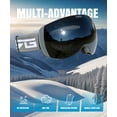thumbnail image 4 of CRG Sports Ski Goggles 100% UV Protection Frameless Snowboard Goggles for Men,Women,Adults, 4 of 6