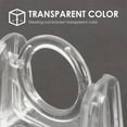 thumbnail image 4 of IDEANATEGRATE 4Ud Soportes Para Barras De Adhesivos Transparentes Sin Taladro Para Cocina, 4 of 8