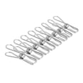 thumbnail image 2 of 20 piezas pinza de resorte de acero inoxidable pinza de ropa pinza de ropa antideslizante Clip de ho Abody Pinza de resorte, 2 of 5