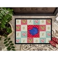 thumbnail image 3 of Carolines Treasures CK5493MAT Super Delta Tail Betta Love Door Mat Indoor Rug or Outdoor Welcome Mat 18x27 Doormat 27"L, 3 of 4