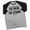 T-Shirt Heather Grey, variant on GYMISH Raglan Weak From Strong Workout T-Shirt for Men – Funny Gym Shirt, Mens Fitness Tee, Motivational Workout Clothes, Athletic Gym Wear
