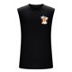 thumbnail image 5 of Camisetas de Algodón de Cuello Alto para Mujeres Pullover Deportivo de Alta Elasticidad sin Mangas, Cuello Redondo Tanque de Fitness para Entrenamientos Y Ocasional, 5 of 5